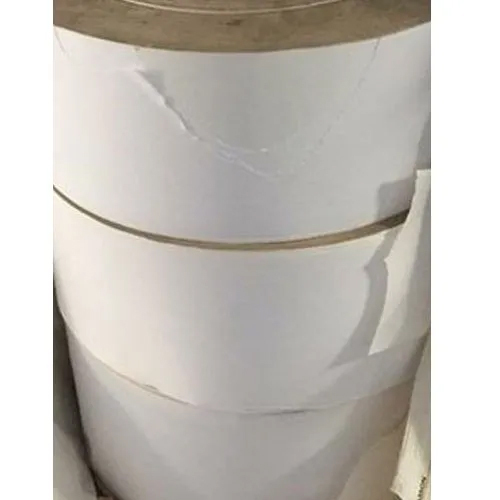 40 Inch Poly Coated Paper Roll - Color: White