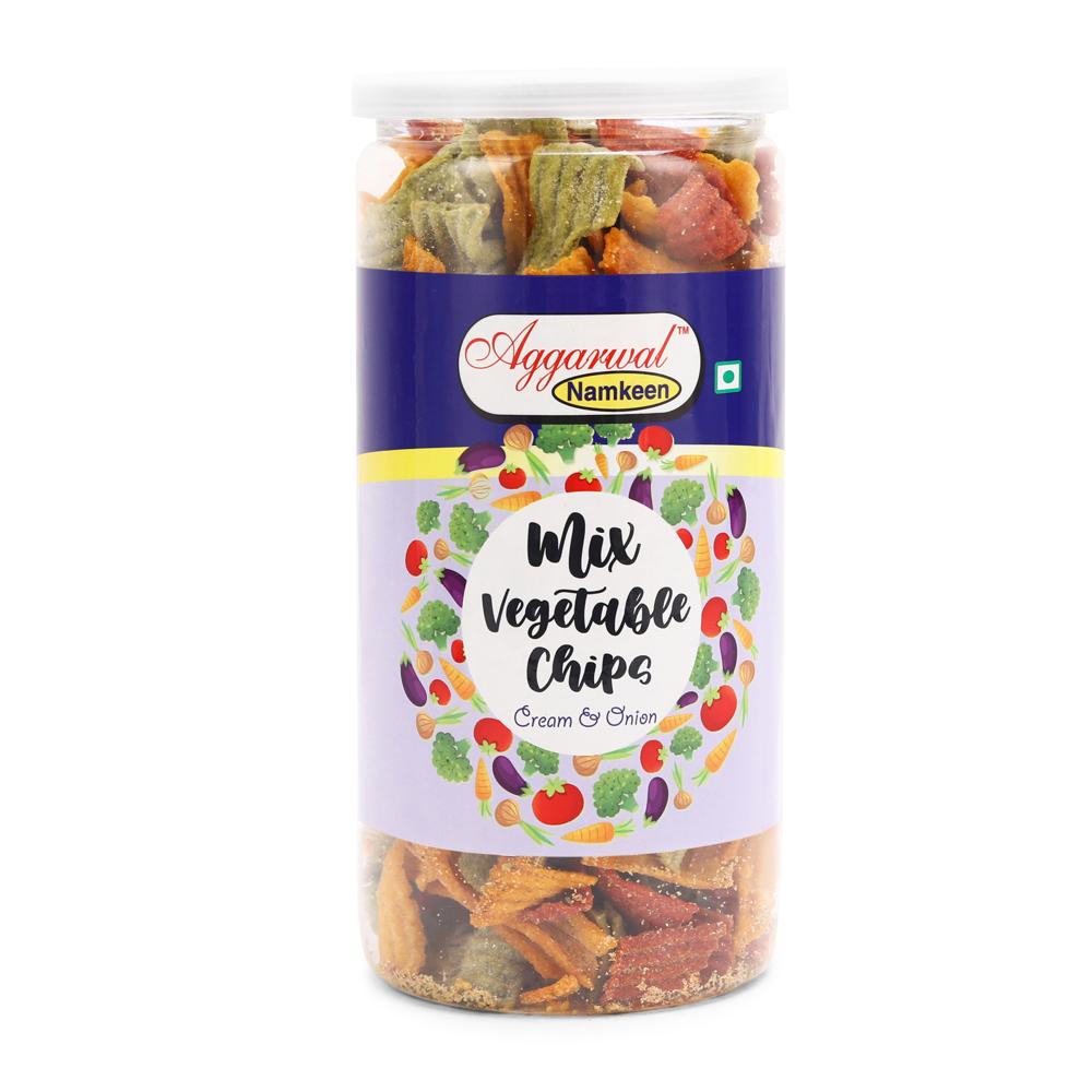 Mix Vegiotable Cream / Onion Chips 