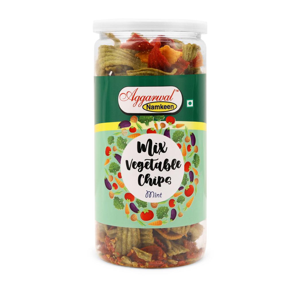 Mix Vegetable Mint Chips