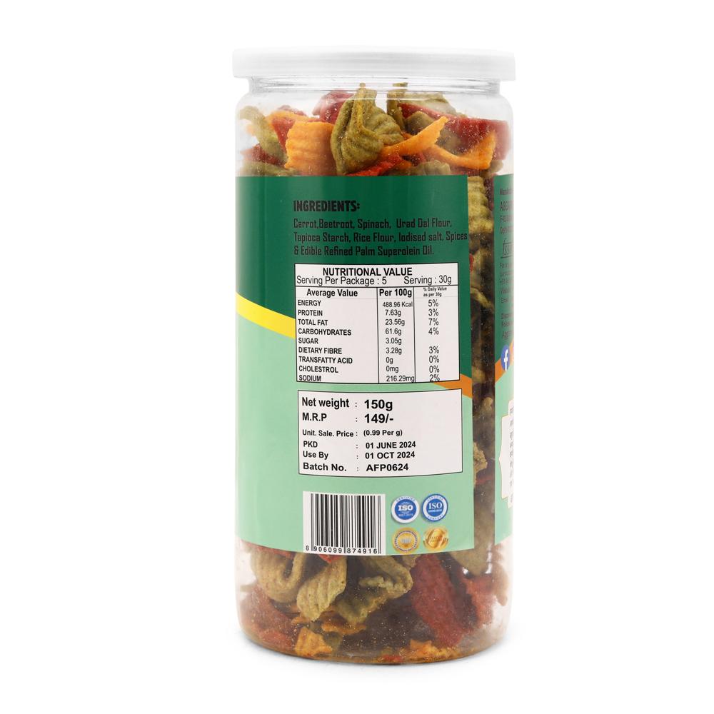 Mix Vegetable Mint Chips