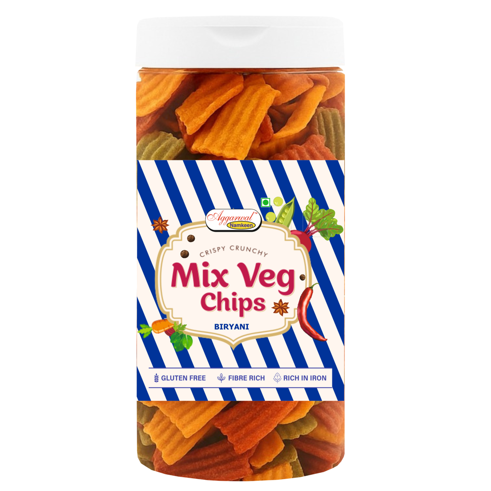 Mix Vegetable Biryani Chips - Feature: No Artificial Colors Or Flavors