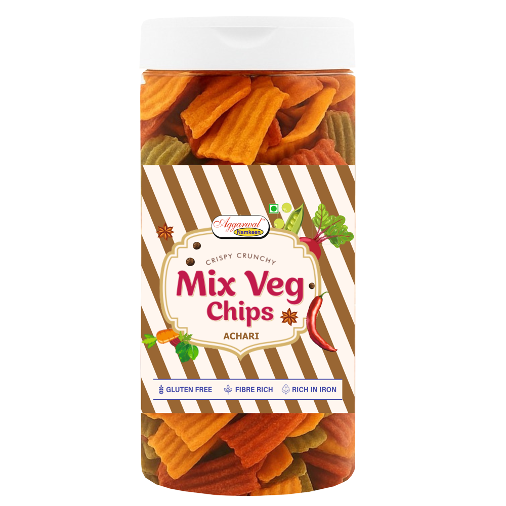 Mix Vegetable Achari Chips - Feature: No Artificial Colors Or Flavors