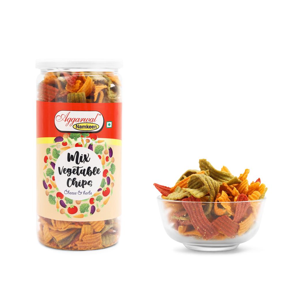 Mix vegetable Cheese / Herbs chips