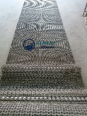 Lakeweed harvester conveyor belt