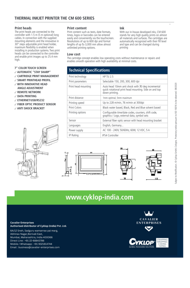 Cyklop Cm 600 - Automatic Grade: Automatic