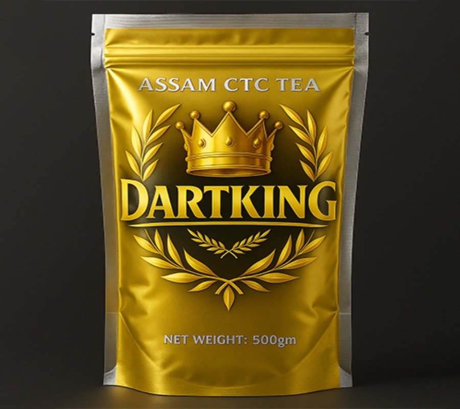 500Gm Assam Ctc Tea - Color: Black