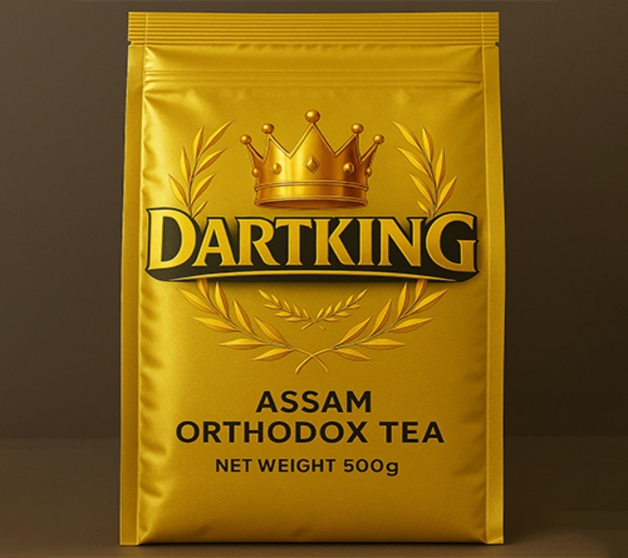 500Gm Assam Orthodox Tea - Color: Black