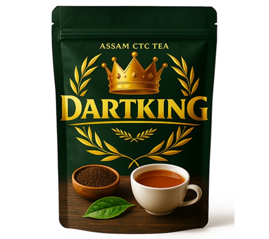 Assam CTC Tea - Powdered Black Tea, Industrial Grade | Fresh Taste, Shelf Life 12-24 Months, Versatile for Strong or Milk Tea Enjoyment
