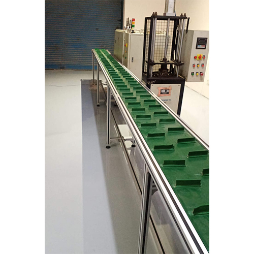 Cleated Flat Belt Conveyor