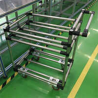 Pipe Joint Trolley - Color: Silver
