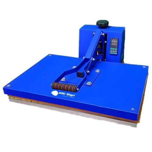 Blue Color Flat Press Machine With Coating