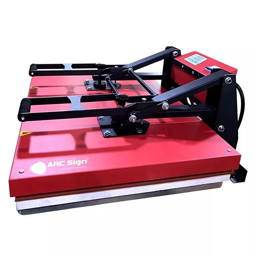 24 X 36Inch Double Handle Clamshell Heat Press Machine - Automatic Grade: Semi-Automatic