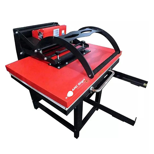 Round Handle Large Format Heat Press Machine With Stand