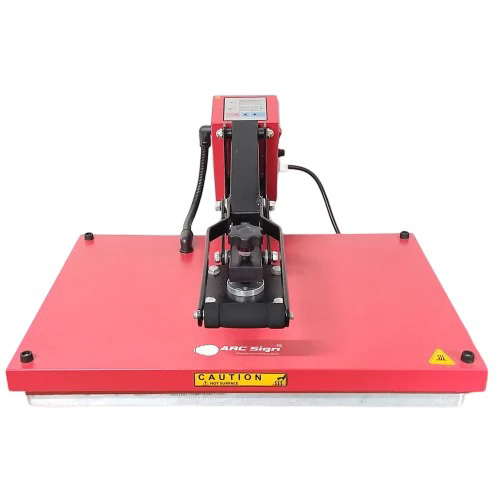 Heat Press Machine European Type (Red) Heavy Duty Machine
