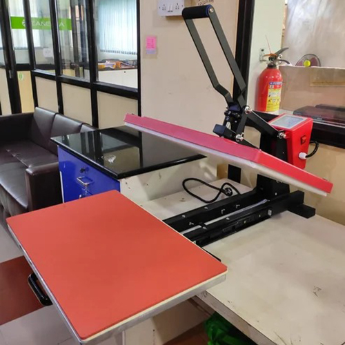 16 x 24inch Heat Press Machine European Type Red Color With Drawer