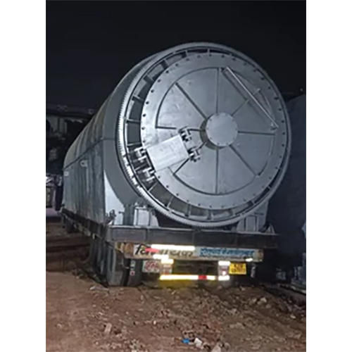 Waste Plastic Pyrolysis Plant - Color: Grey