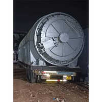 Waste Plastic Pyrolysis Plant - Color: Grey