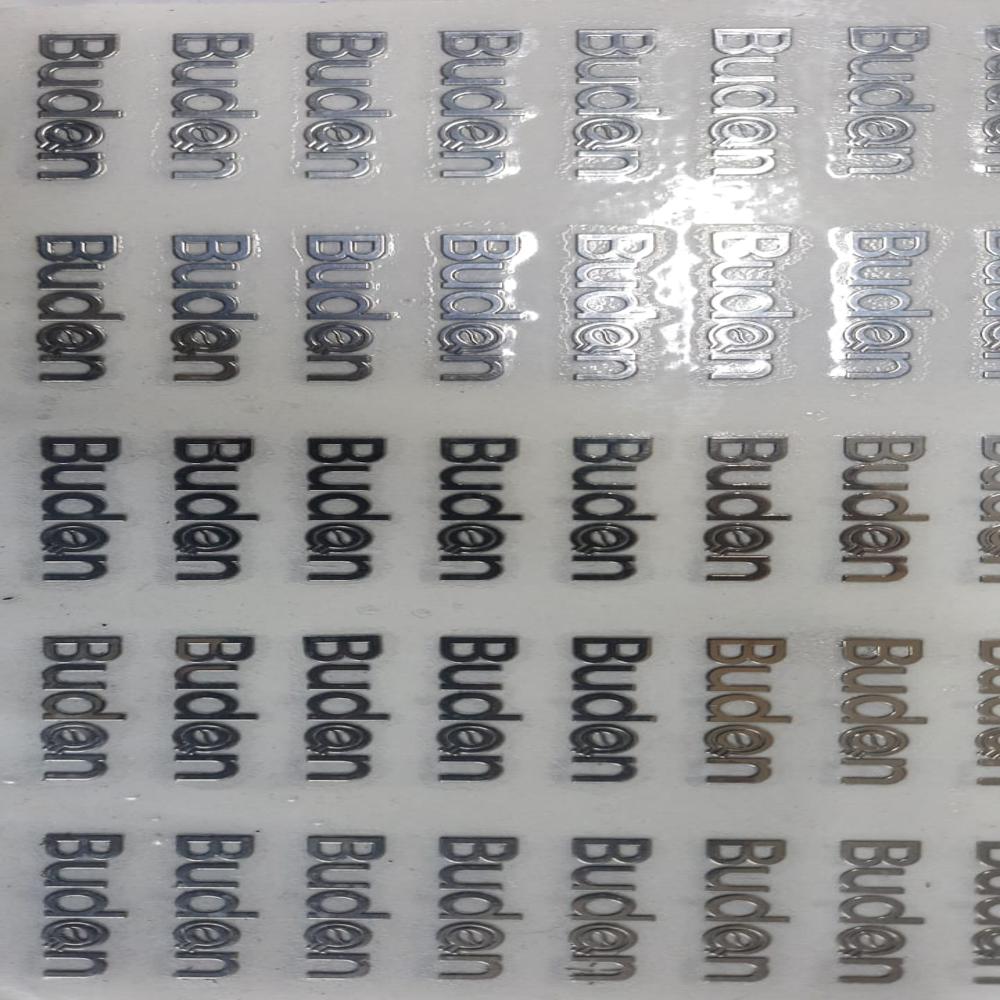 Nickel Name Plate