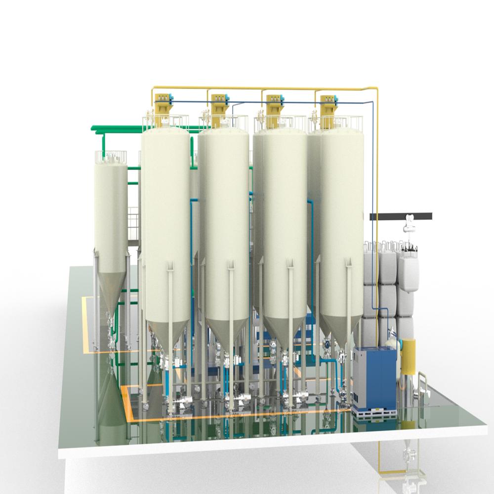 Fully Automatic Silicone Sealant Production Line - Material: Stainless Steel