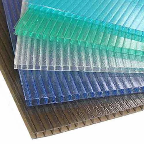 Multiwall Polycarbonate Sheet - Color: Multicolor