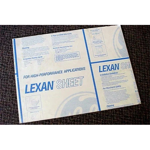 Lexan Polycarbonate Sheet - Color: White