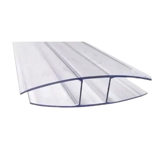 Polycarbonate H Profile Sheet - Color: Transparent