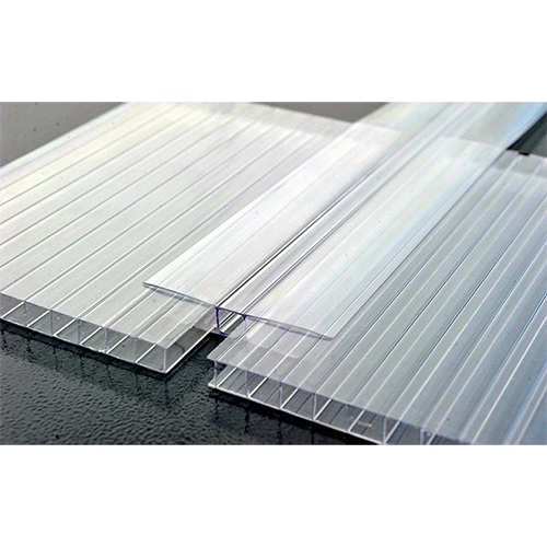 10Mm Triple Wall Polycarbonate Sheet - Color: Transparent