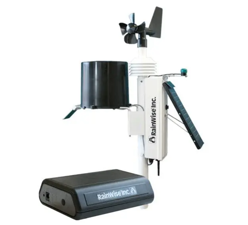 AgroMET & IP-100 Package - Plastic, Metal Materials | Wireless Connection, Solar-Powered, Compact Design for Precision Agriculture and Environmental Monitoring