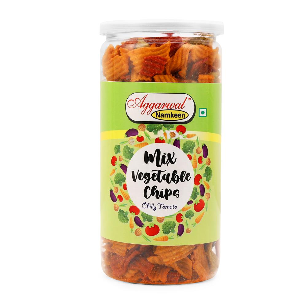 Mix vegetable Chilly Tomato chips
