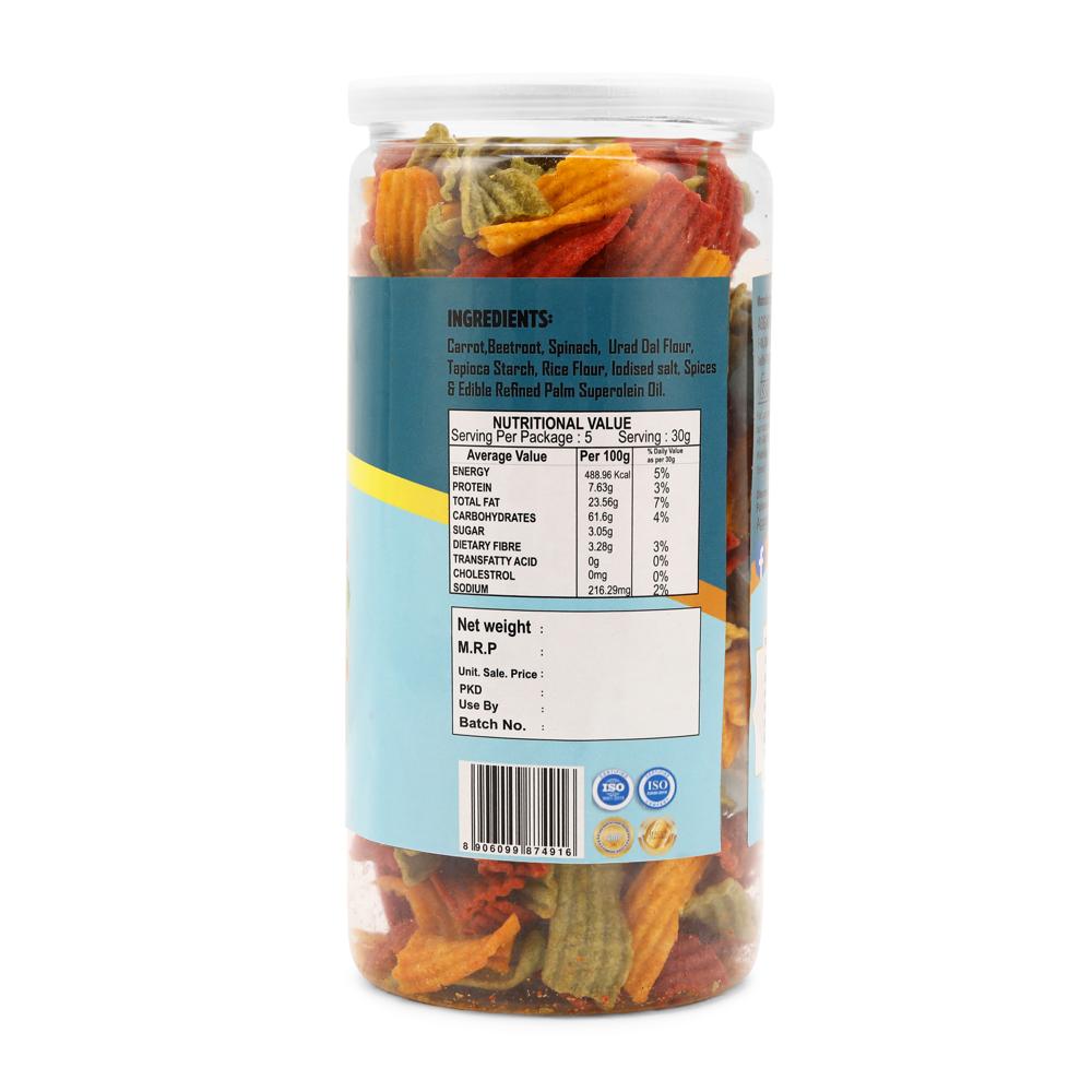 Mix vegetable Bhel Chaska chips
