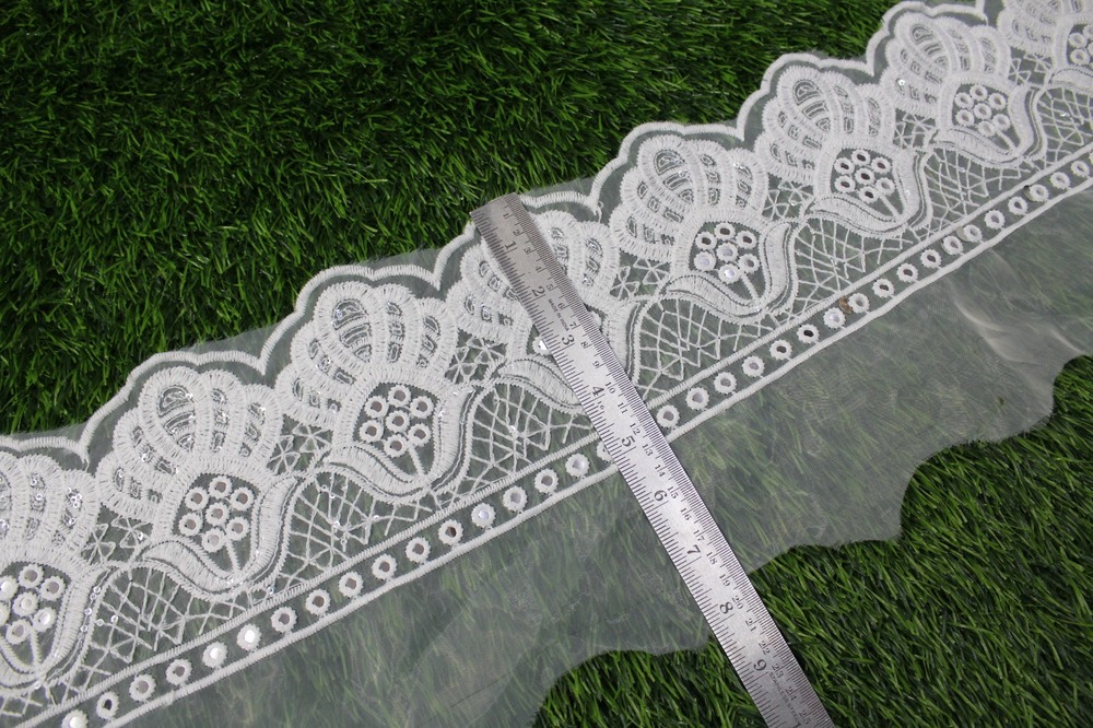 White Organza Lace