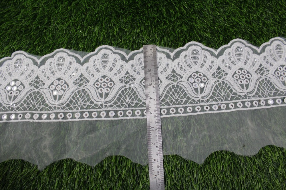 White Organza Lace