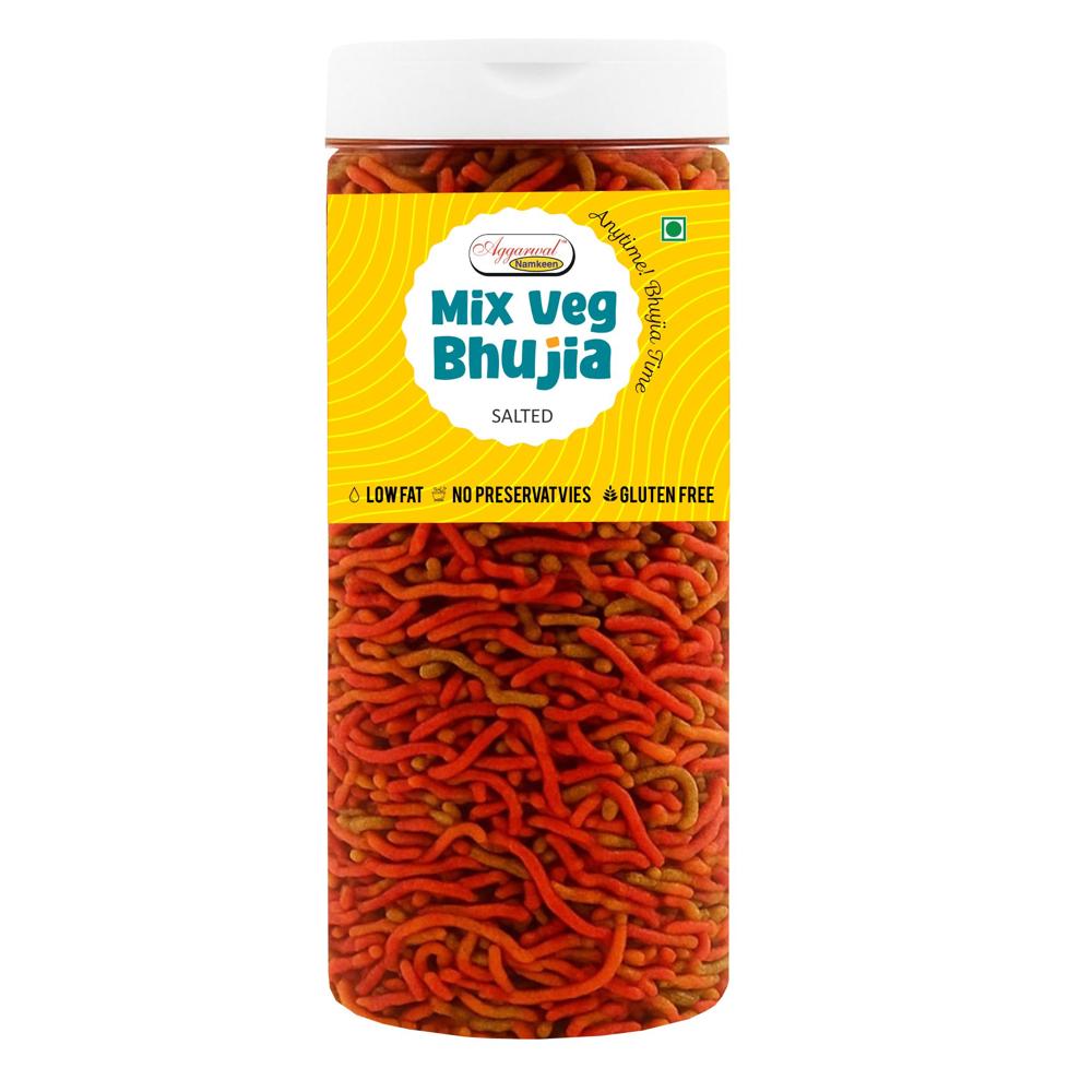Mix Vegetable Salted Bhujiya - Feature: No Artificial Colors Or Flavors