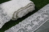 Organza With Sequence Lace