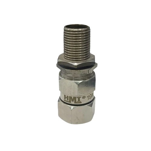 Double Compression Cable Gland Hmi - Dimension (L*W*H): 19 Mm (Gland Size) Millimeter (Mm)