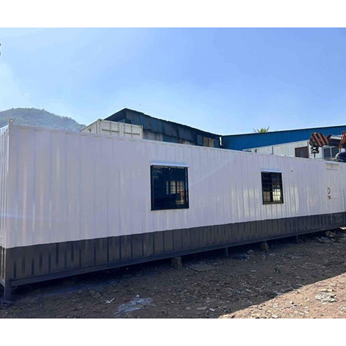 Rectangular Portable Cabin - Color: Blue