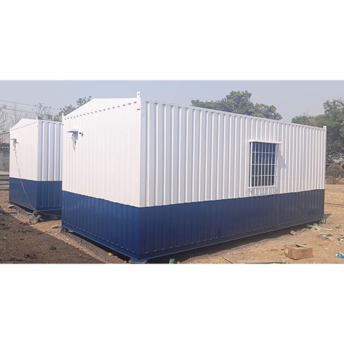 Portable Office Cabin - Color: Blue