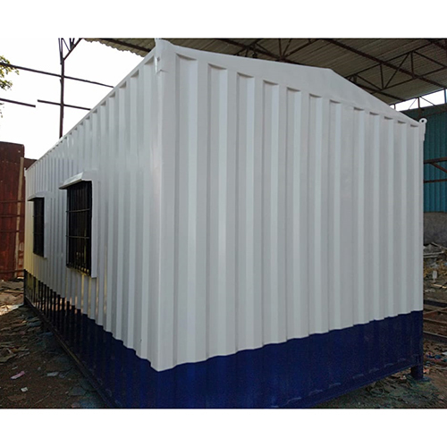 Portable Office Cabin - Color: Blue