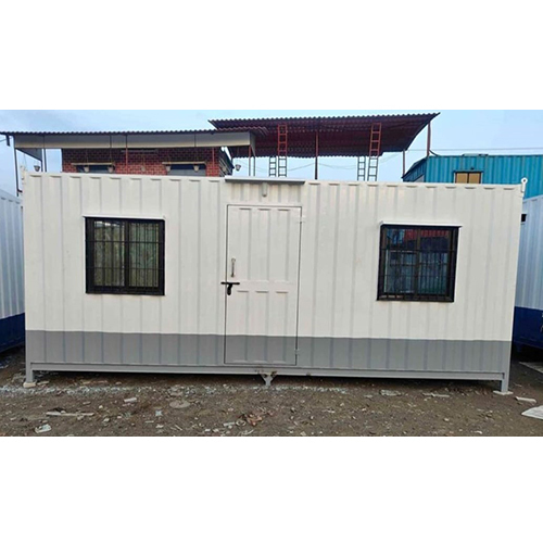 Portable Office Cabin - Color: Blue