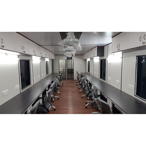Internal Portable Office Cabin - Color: Custom