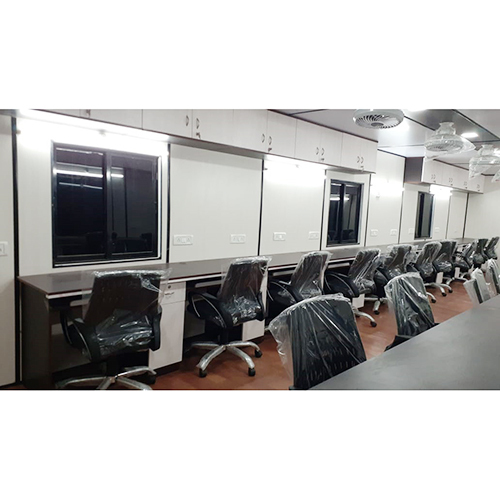 Internal Portable Office Cabin - Color: Custom