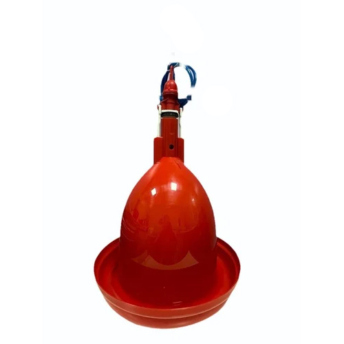 Jumbo Automatic Poultry Drinker - Color: Red