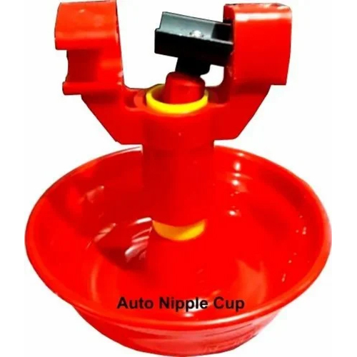 Auto Nipple Cup - Color: Red