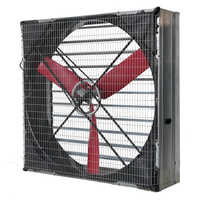 Poultry Exhaust Fan - Color: Black