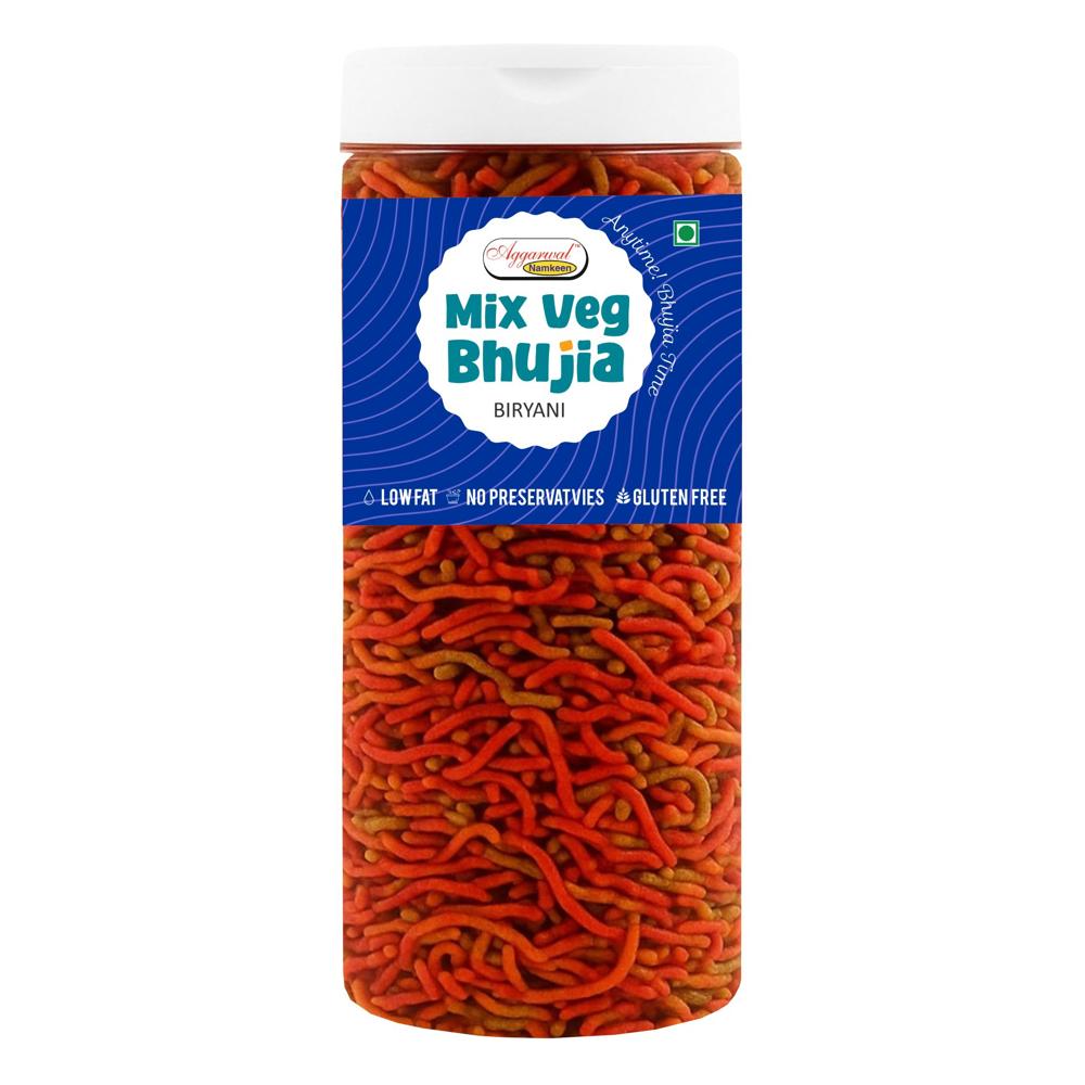 Mix Vegetable Biryani Bhujiya - Ingredients: Vegan-Friendly