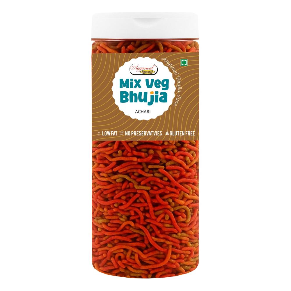 Mix Vegetable Achari Bhujiya - Feature: No Artificial Colors Or Flavors