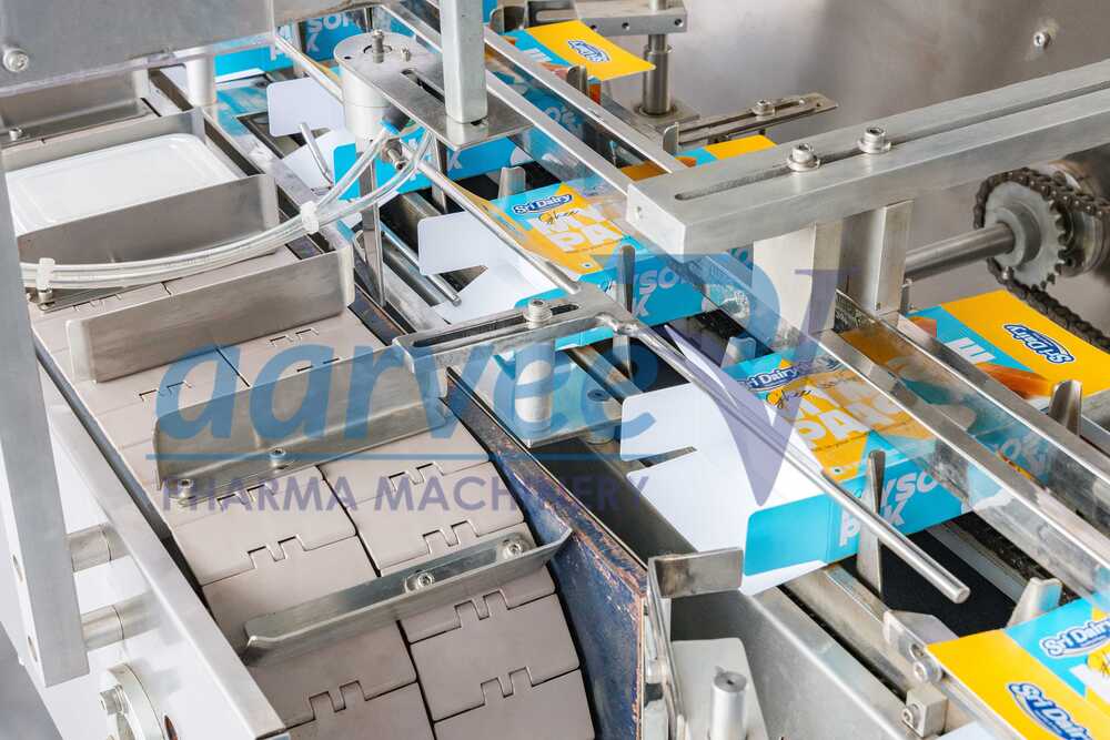 Sweet Box Cartoning Machine - Application: Pharmaceuticals
