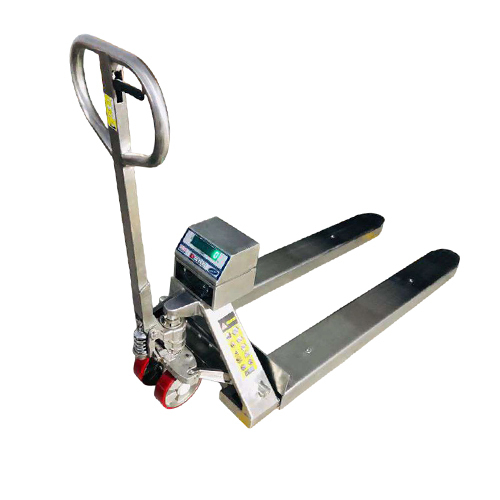 SS Weight Scale Pallet Truck