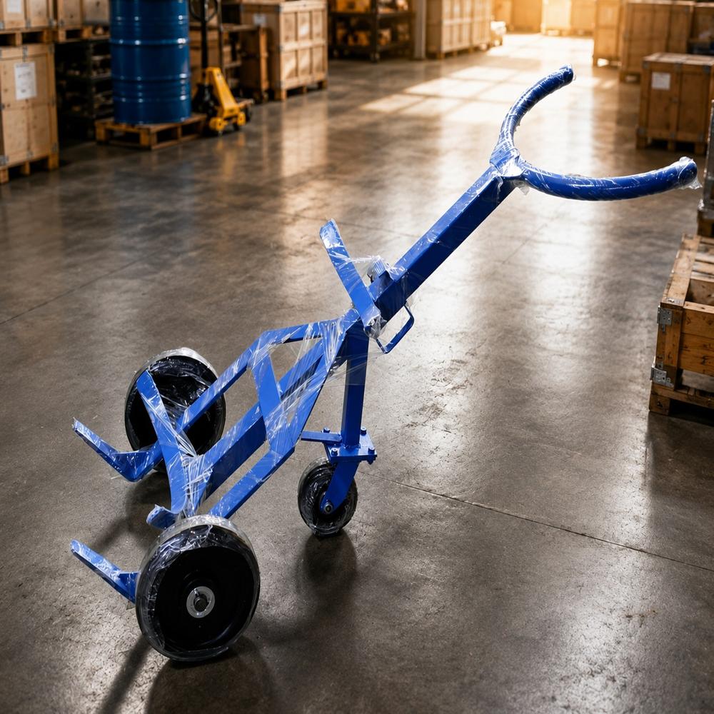 Drum Lifter Trolley - Battery Operated, Silver Color | Durable Design, High Quality Performance, Brand New Condition, Warranty Included