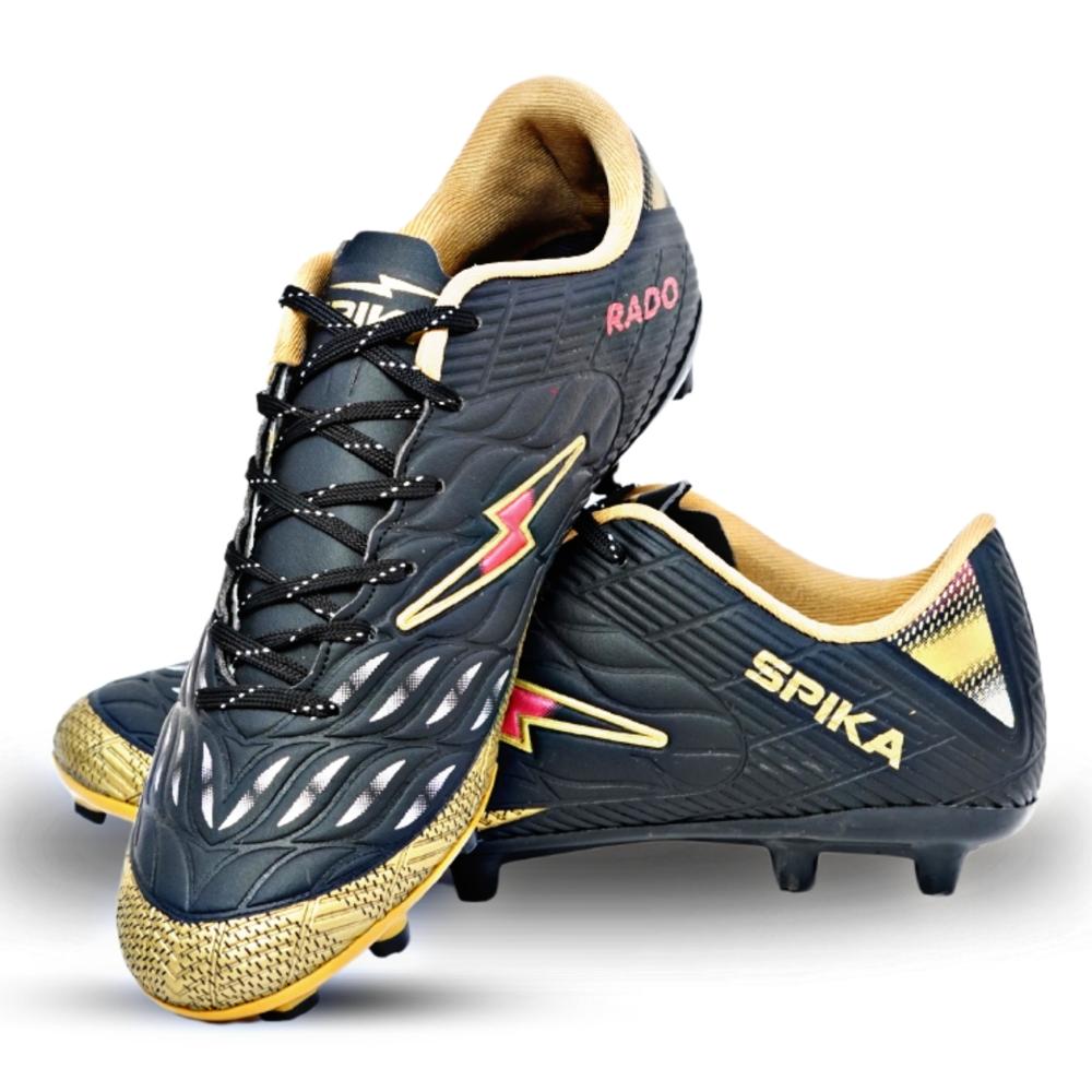 SPIKA RADO BLACK FOOTBALL SHOES